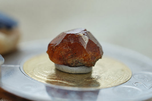 Spessartine Garnet Specimen, 8 × 6 × 5 mm, from British Columbia, Canada