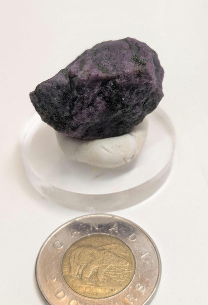 Corundum-Sapphire Specimen, 25 x 15 mm, from Newfoundland and Labrador, Canada