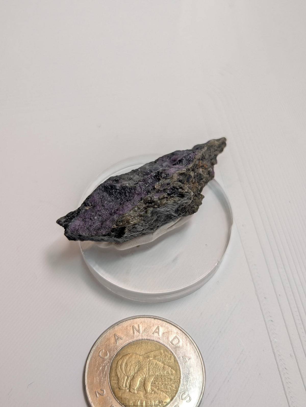 Corundum-Sapphire Specimen, 42 × 17 × 12 mm, from Newfoundland and Labrador, Canada