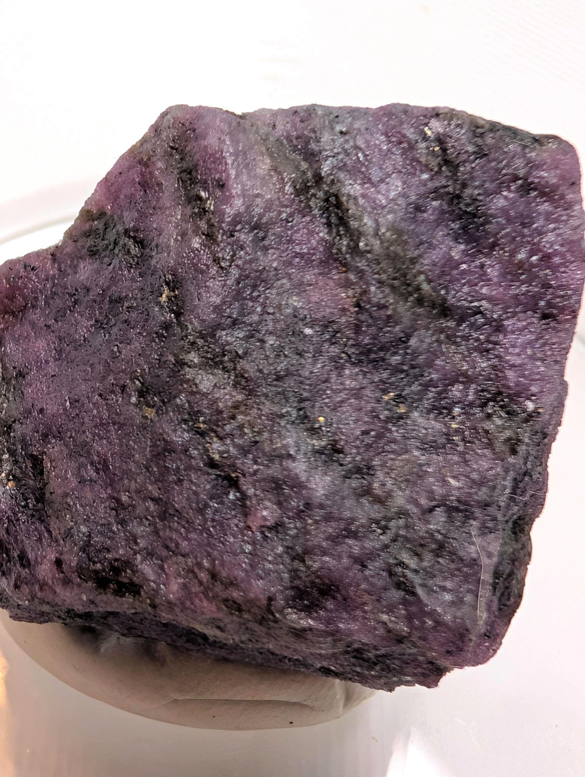 Corundum-Sapphire Specimen, 25 x 15 mm, from Newfoundland and Labrador, Canada