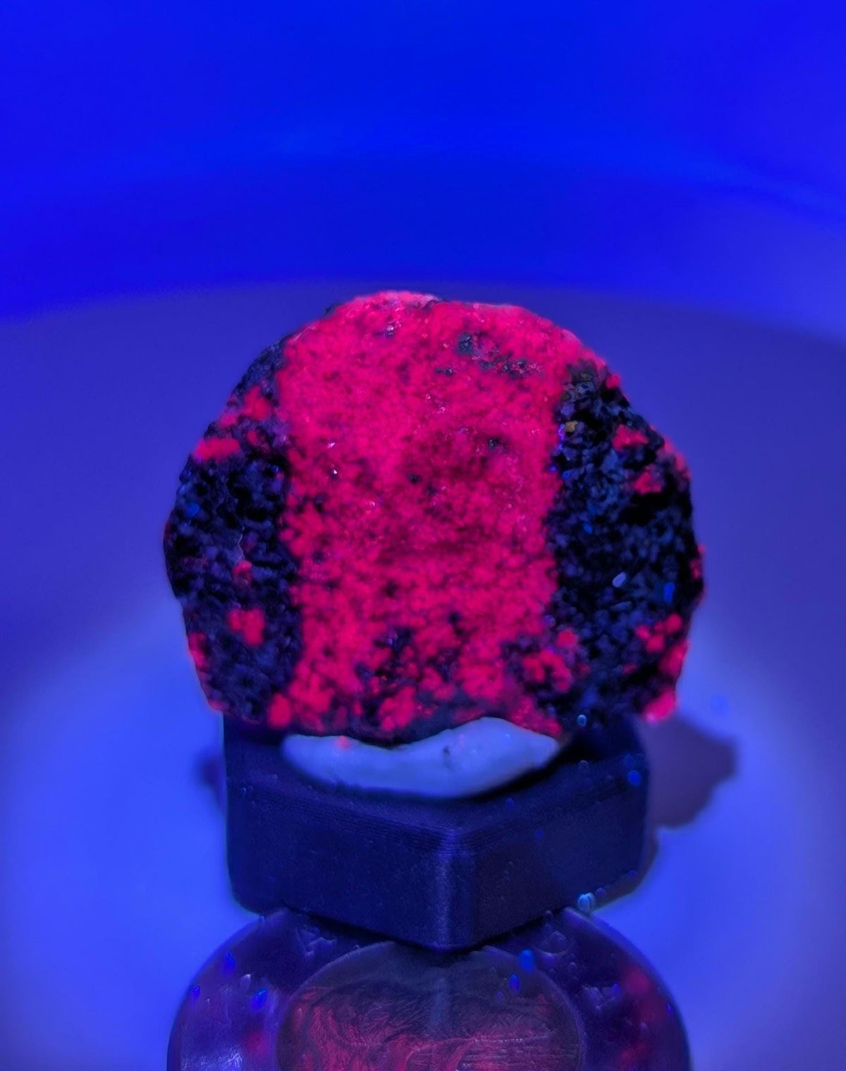 Corundum-Sapphire Specimen, 31 × 27 × 12.75 mm, from Newfoundland and Labrador, Canada