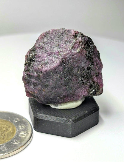 Corundum-Sapphire Specimen, 31 × 27 × 12.75 mm, from Newfoundland and Labrador, Canada