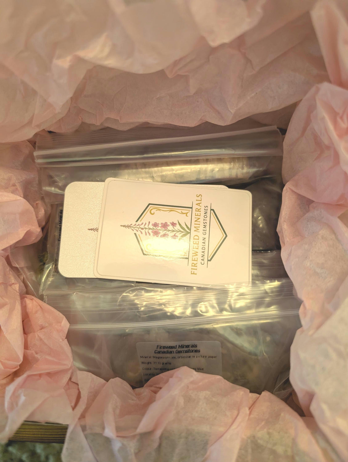 Curated Box of Canadian Lapidary Rough - Mixed