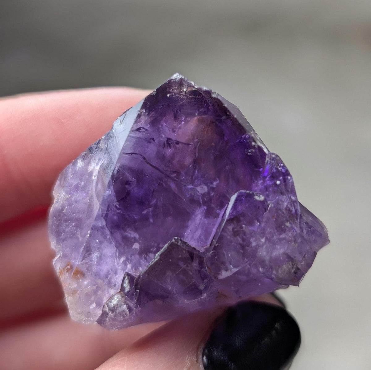 Amethyst Specimen, 35 x 35 x 25 mm, from Newfoundland and Labrador, Canada