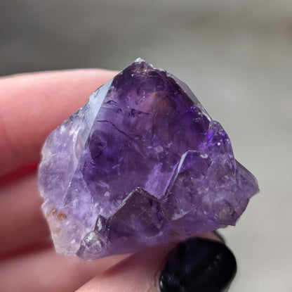 Amethyst Specimen, 35 x 35 x 25 mm, from Newfoundland and Labrador, Canada