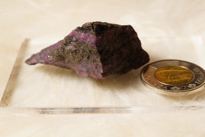 Corundum-Sapphire Specimen, 40 x 20 mm, from Newfoundland and Labrador, Canada