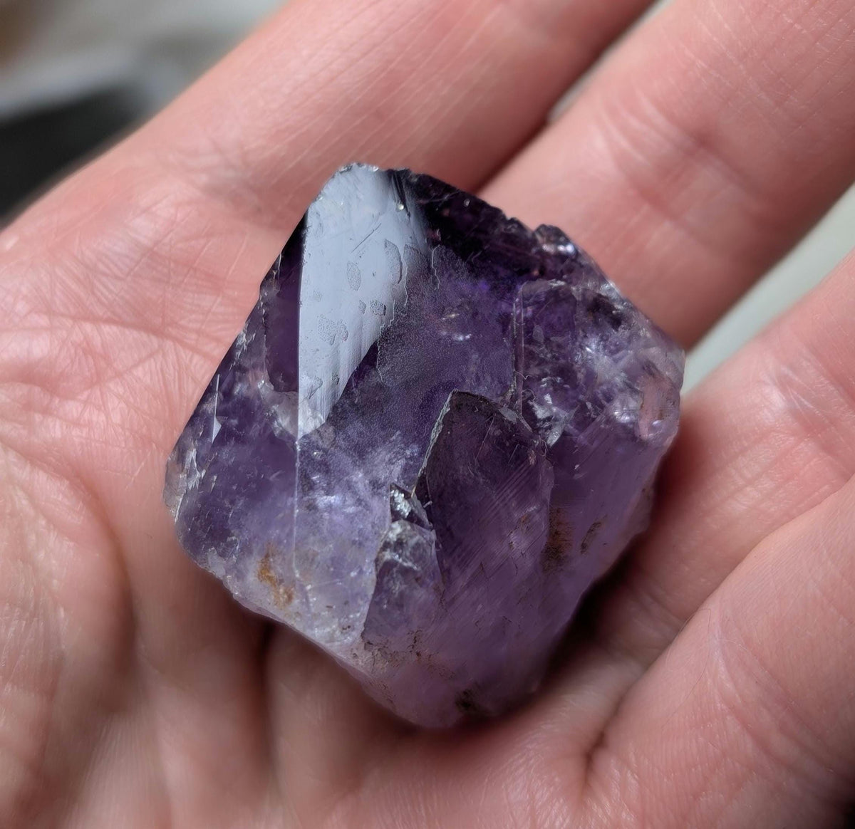Amethyst Specimen, 35 x 35 x 25 mm, from Newfoundland and Labrador, Canada