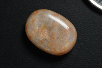 Peristerite Cabochon, 18 x 13 mm, Handmade Oval, from Ontario, Canada