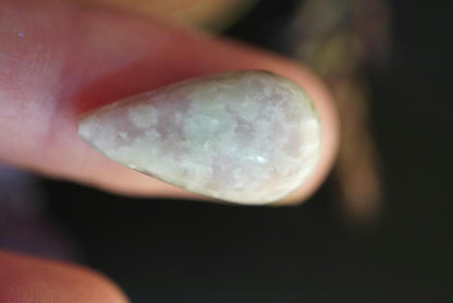 Wilsonite Cabochon, 21 x 11 mm, Handmade Pear, from Ontario, Canada