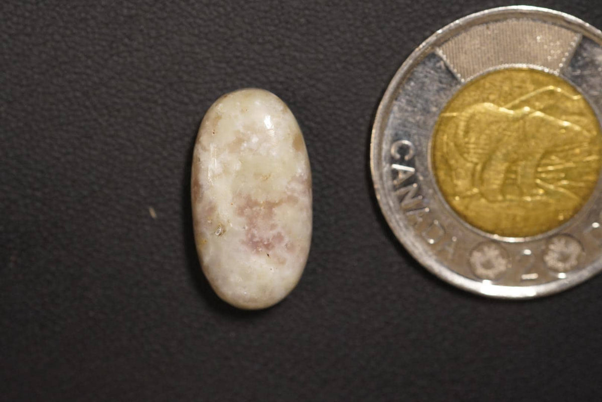 Wilsonite Cabochon, 21 x 12 mm, Handmade Oval, from Ontario, Canada