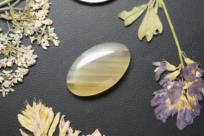 Carnelian Agate Cabochon, 24 x 15 mm, Handmade Oval, from British Columbia, Canada