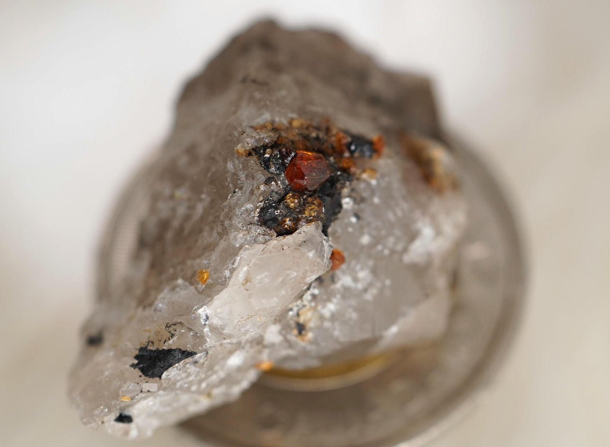 Spessartine Garnet Specimen, 30 × 20 × 15 mm, from British Columbia, Canada