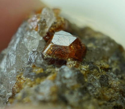 Spessartine Garnet Specimen, 18 × 14 × 13 mm, from British Columbia, Canada
