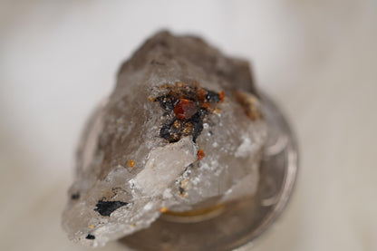 Spessartine Garnet Specimen, 30 × 20 × 15 mm, from British Columbia, Canada